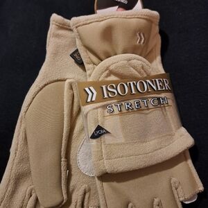 New Isotoner Stretch Convertible Thumb Gloves